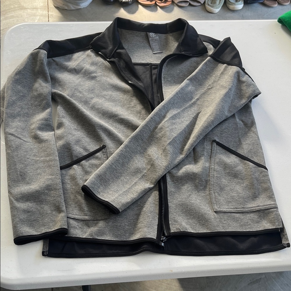 Champion Men's Gray and Black Lightweight Jacket